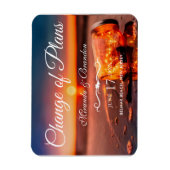 Sunset Beach Mason Jar Blue Night Change of Planan Magneet (Verticaal)