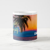 Sunset Beach moderne tasse de café aventure person (Devant)