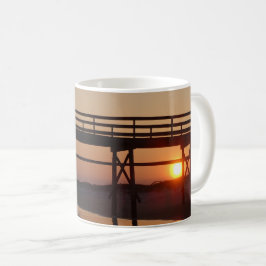 Sunset Beach Mok Reizen Cadeau Koffie Cup