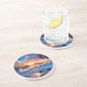 Sunset Beach Onderzetter (Zijkant)