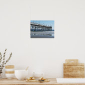 Sunset Beach Pier North Carolina Poster (Keuken)