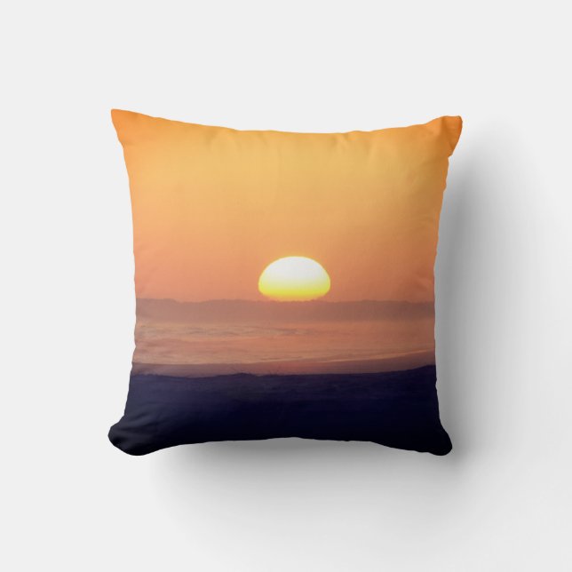 Sunset Beach Pillow Kussen (Voorkant)