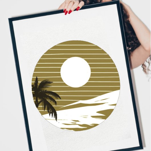 Sunset Beach Poster