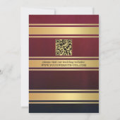 Sunset Beach Rose Arbor Wedding Invitation (Dos)