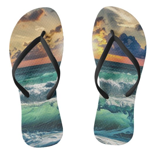 Sunset Beach Teenslippers (Voetbed)