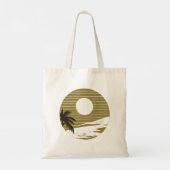 Sunset Beach Tote Bag (Achterkant)