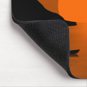 Sunset Beach Tropical Oranje Art Muismat (Hoek)