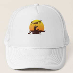 Sunset Beach Trucker Pet