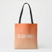 Sunset Beach Vibes Draagtas (Voorkant)