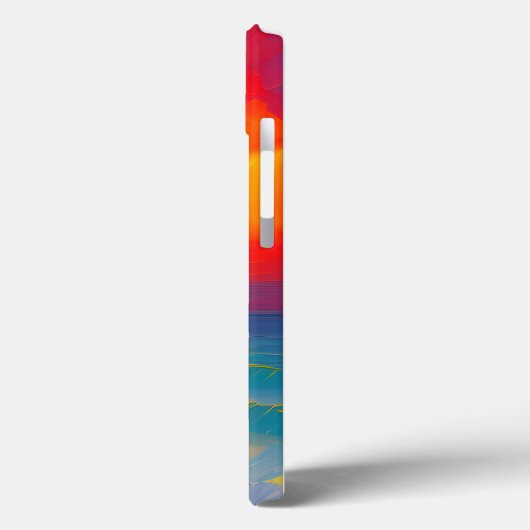 Sunset Beach Vibes Gepersonaliseerde iPhone / iPad Case-Mate iPhone Case (Achterkant / Links)