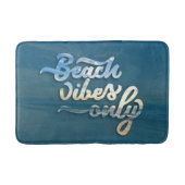 Sunset Beach Vibes Typografie Badmat (Voorkant)