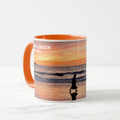 Sunset Beach Walk - Venice Beach, CA Mug (Devant gauche)