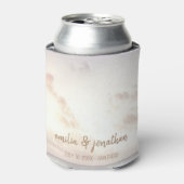 Sunset Beach Wedding Blikjeskoeler (Blikje Voorkant)