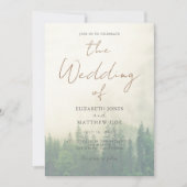 Sunset Beach Wedding Faire-part de mariage (Devant)