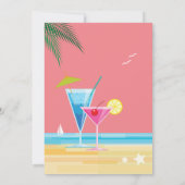 Sunset Beach Wedding Invitation (Dos)