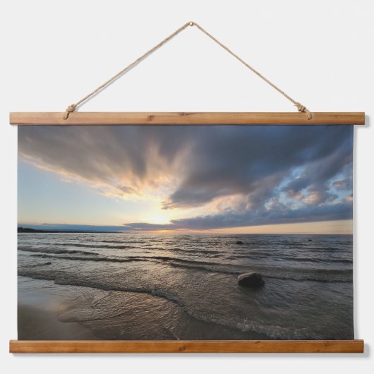 Sunset Beauty Hangend Wandkleed (Voorkant)