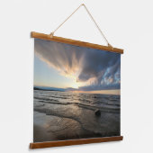 Sunset Beauty Hangend Wandkleed (Gebogen)