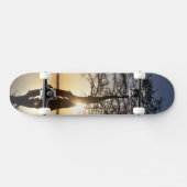 Sunset Behind a Tree Skateboard (Horizontaal)