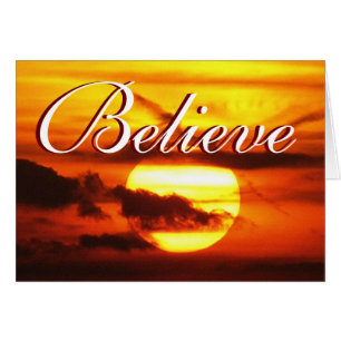 Sunset Believe Kaart