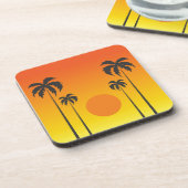 Sunset Beverage Coaster Bier Onderzetter (Linkerzijde)