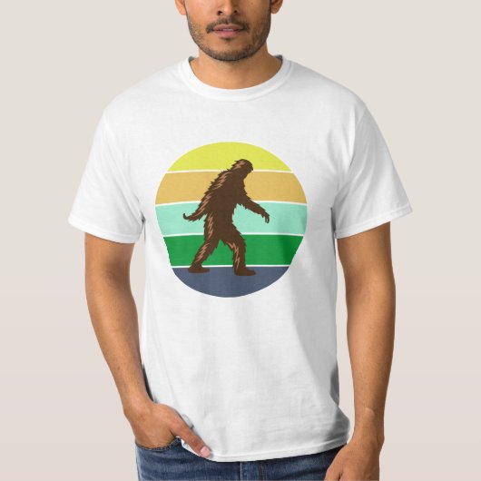  Sunset Bigfoot Sasquatch T-shirt (Voorkant)