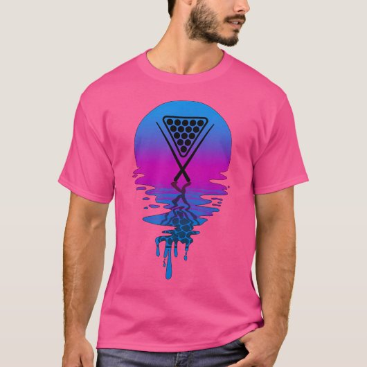 Sunset Billiards T-shirt (Voorkant)