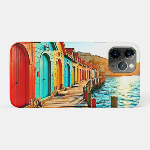 Sunset Bliss: Seaside Hues iPhone 11 Pro Hoesje