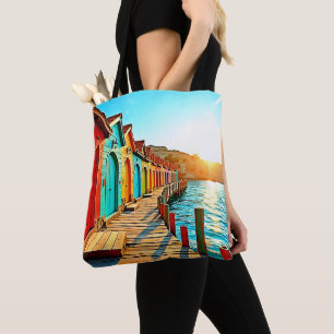 Sunset Bliss: Seaside Hues Draagtas