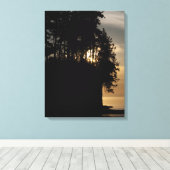 Sunset Bluff Canvas Afdruk (Insitu (Houten vloer))