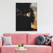 Sunset Bluff Canvas Afdruk (Insitu (Woonkamer))