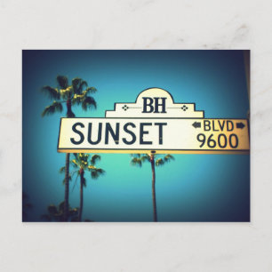 Sunset Blvd. Briefkaart