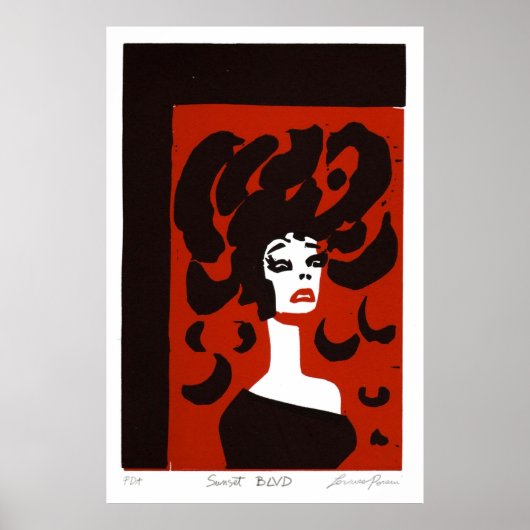 Sunset BLVD Poster (Voorkant)