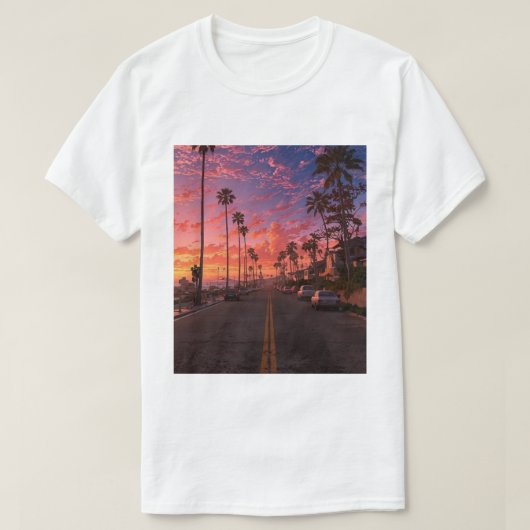 Sunset Boulevard Dromen T-shirt (Design voorkant)