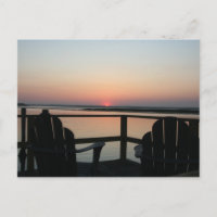 Sunset briefkaart