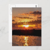 SUNSET BRIEFKAART (Voorkant / Achterkant)