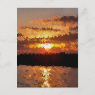 SUNSET BRIEFKAART