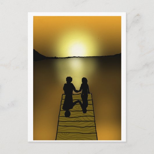 Sunset Briefkaart (Voorkant)
