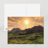 Sunset Briefkaart (Voorkant / Achterkant)