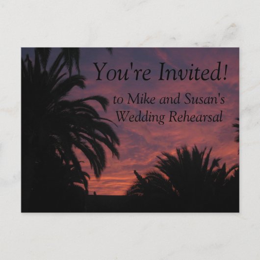 Sunset Briefkaart (Voorkant)