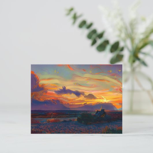 SUNSET BRIEFKAART (Staand voorkant)