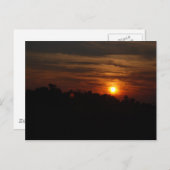 Sunset Briefkaart (Voorkant / Achterkant)