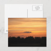 Sunset Briefkaart (Voorkant / Achterkant)