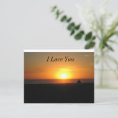 Sunset Briefkaart (Staand voorkant)