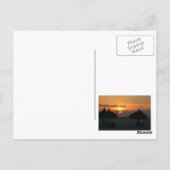 Sunset Briefkaart (Achterkant)