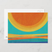 Sunset Briefkaart (Voorkant / Achterkant)