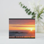 Sunset Briefkaart (Staand voorkant)