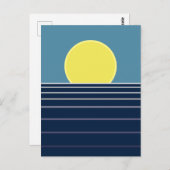 Sunset Briefkaart (Voorkant / Achterkant)