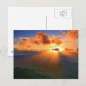 Sunset Briefkaart (Voorkant / Achterkant)