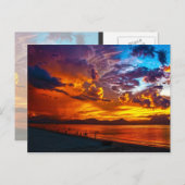 Sunset Briefkaart (Voorkant / Achterkant)