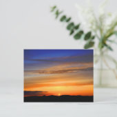 Sunset Briefkaart (Staand voorkant)